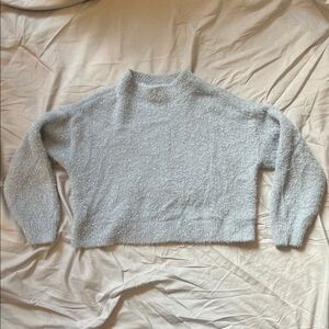 GAP Kids Light Gray Cowl Neck Sweater